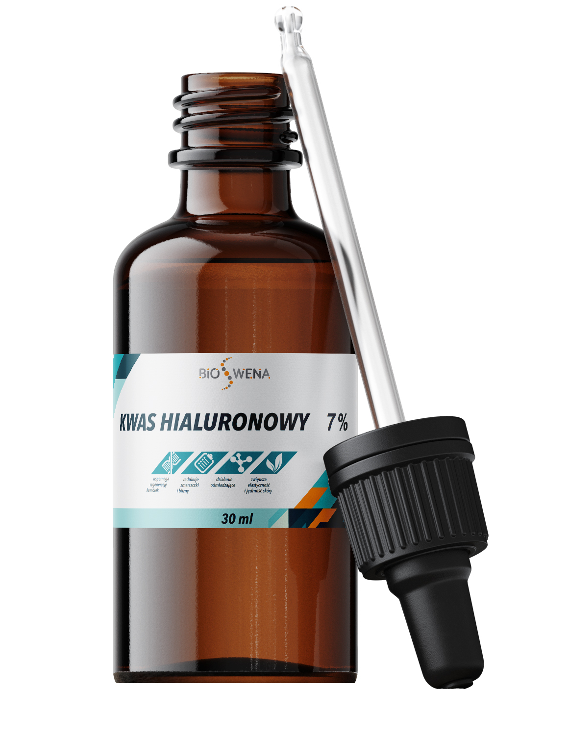 

Kwas Hialuronowy 7% 30ml Trójaktywny serum