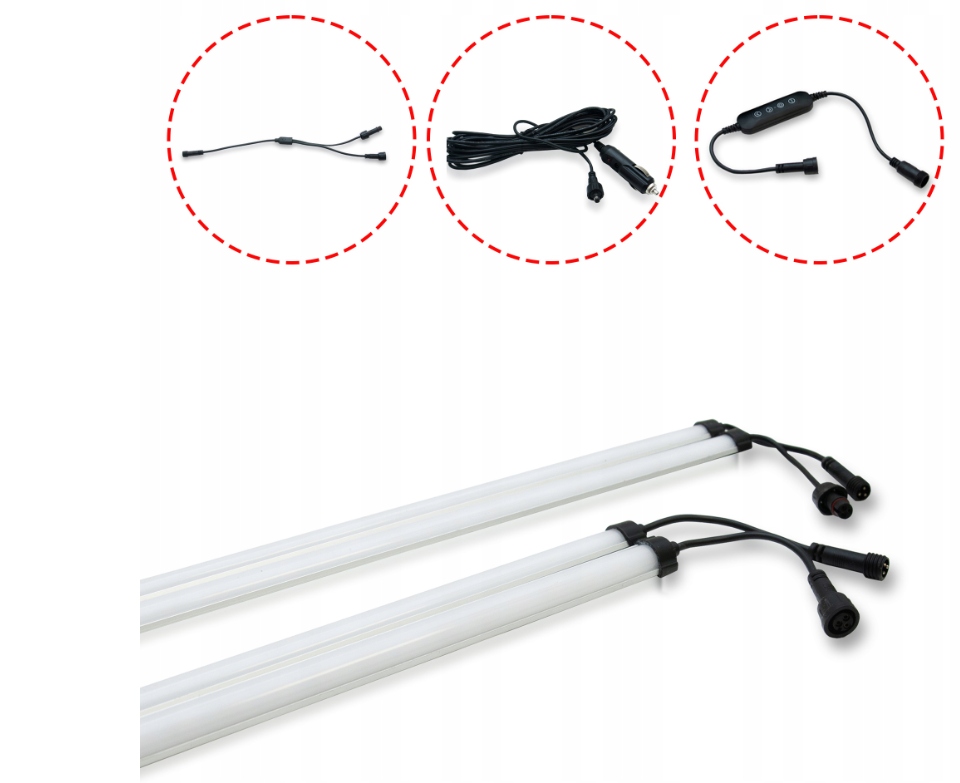 Dragon Winch Osvetlenie Lampa Led diódy do stanu Typ A S Riadené 180 cm