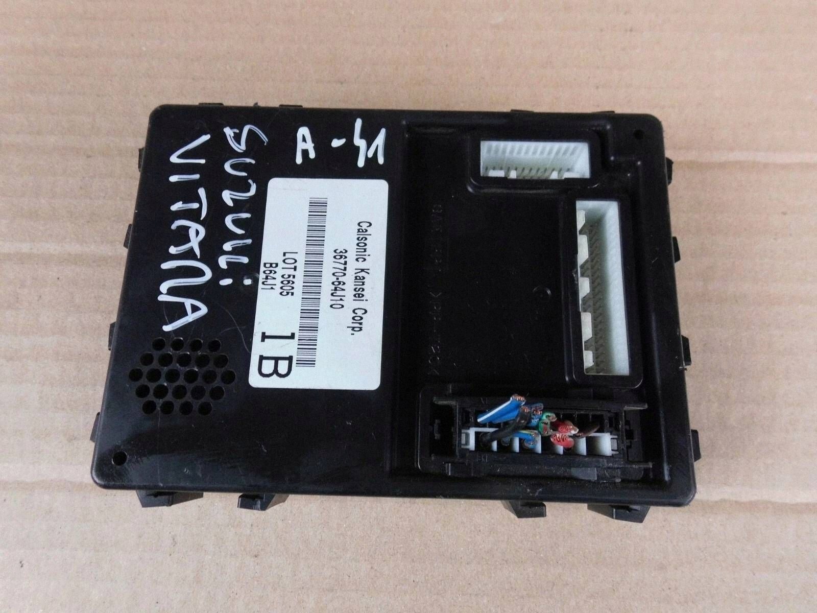 Suzuki Grand Vitara II module control unit komfortu 3677064J10