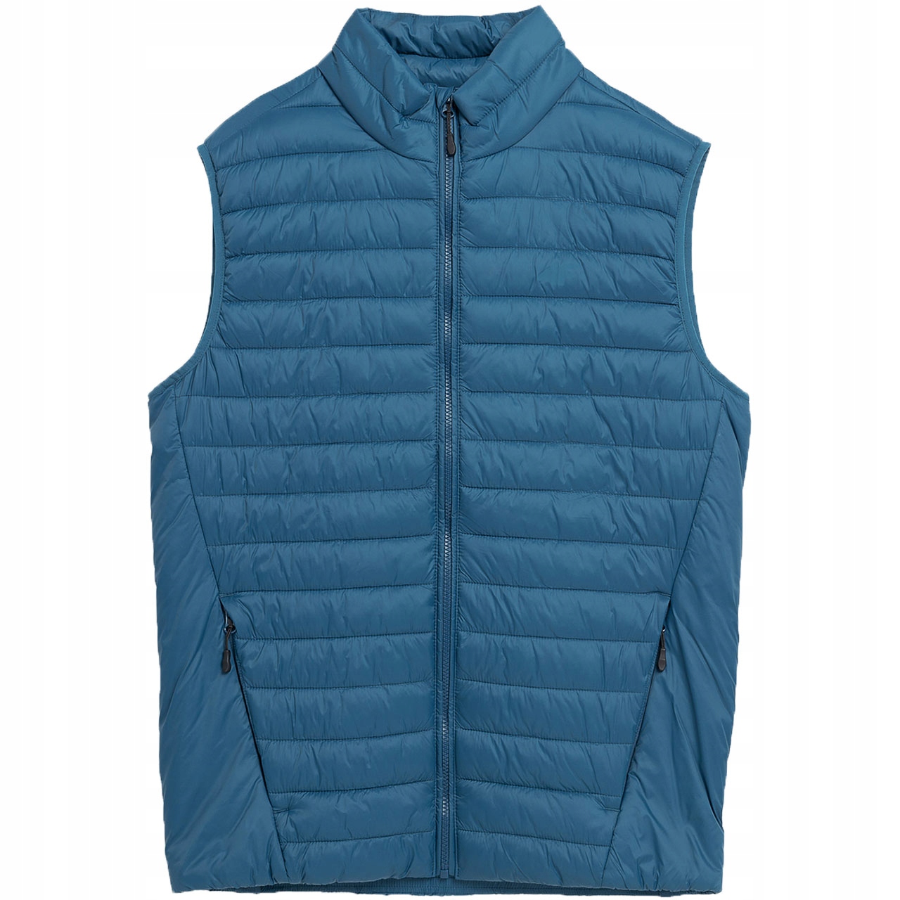 Pánská vesta 4F M062 denim 4FAW23TVESM062 32S Vel. 2XL