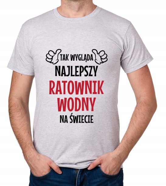 

koszulka Najlepszy Ratownik Wodny prezent