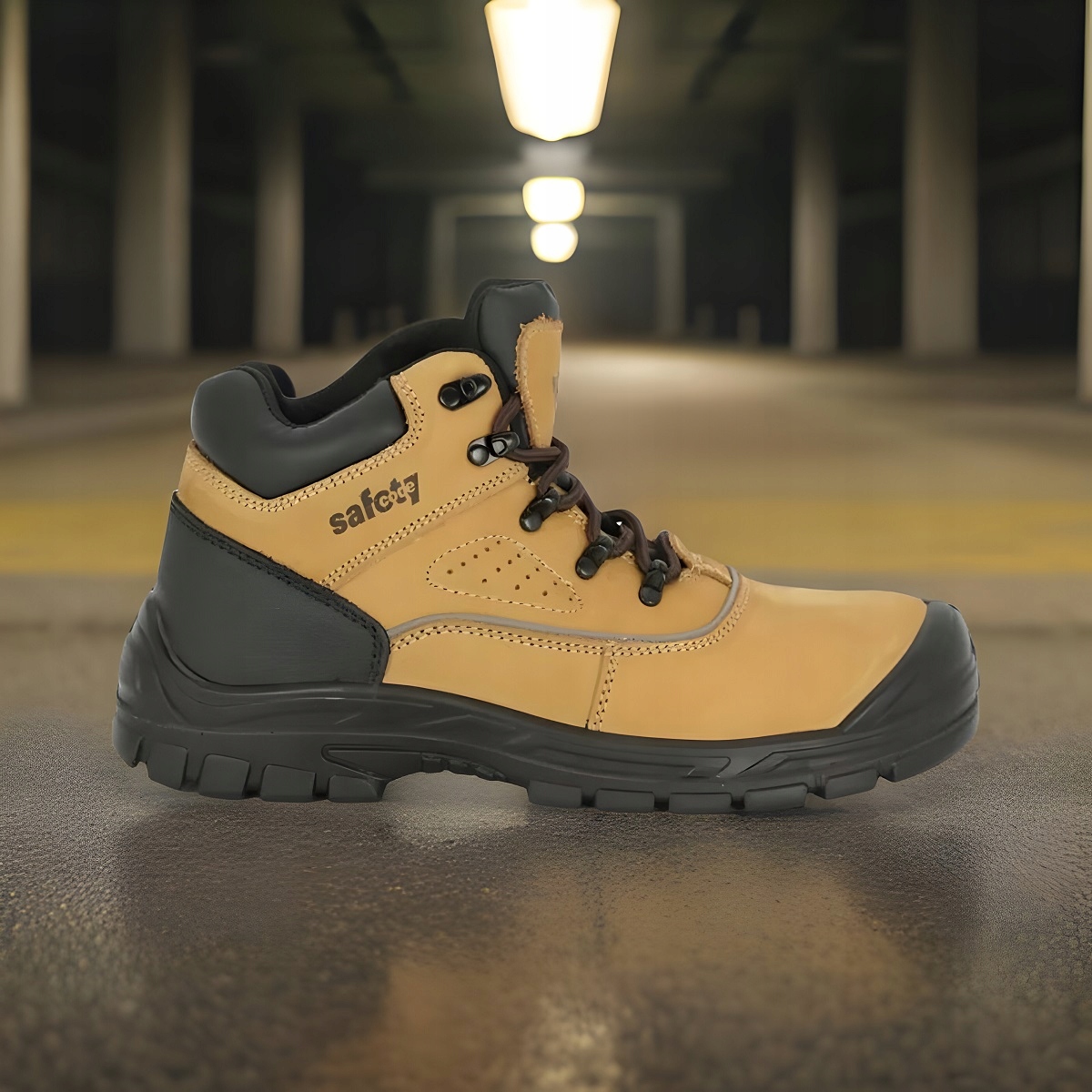 Buty Robocze Bezpieczne z Noskiem i Wkładką Antyprzebiciową VM DAMASK S3 44 Kod producenta 2760-S3