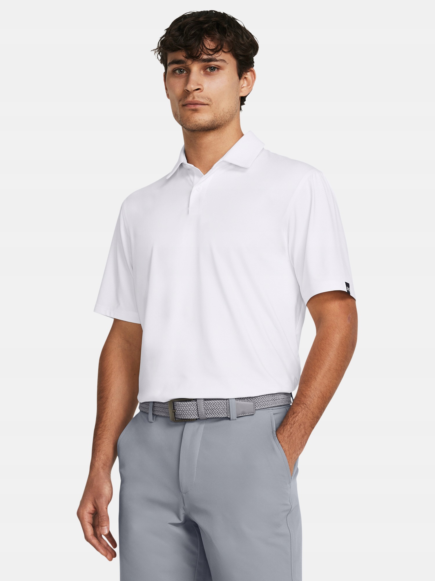 Pánské tričko Under Armour Ua T2G Polo Lb-wht