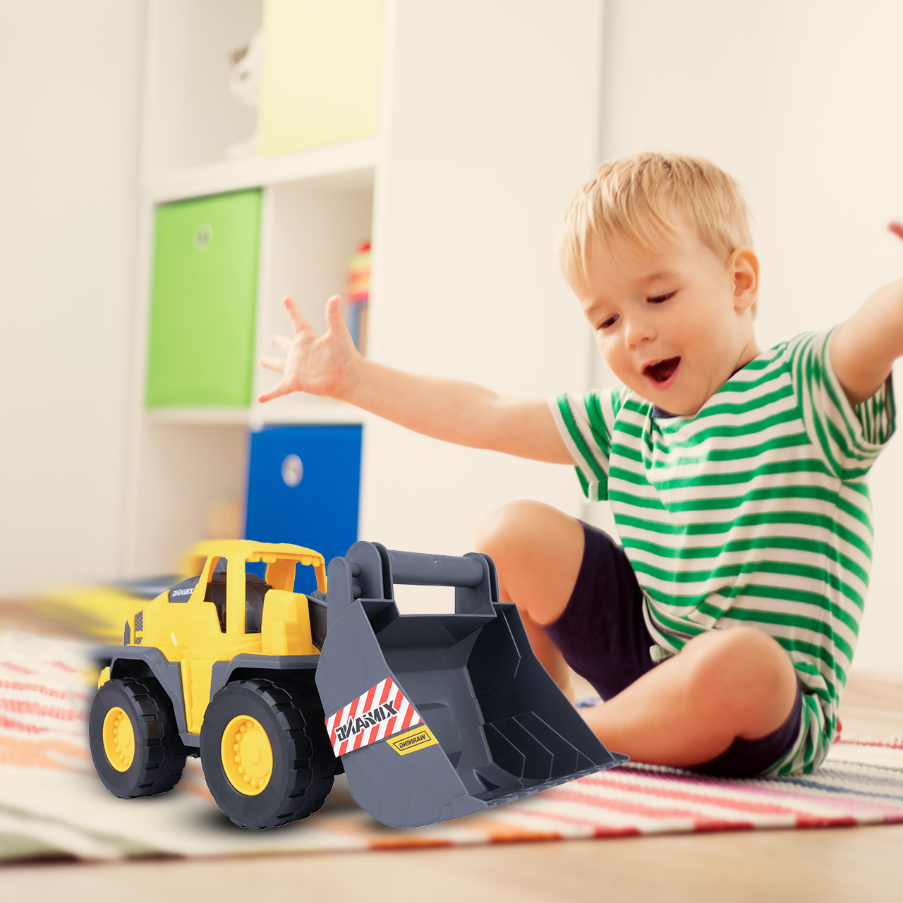 BULLDOZER BULLDOZER RÝPADLO SE ZVUKEM POHONU Hmotnost výrobku s jednotlivým balením 17 kg