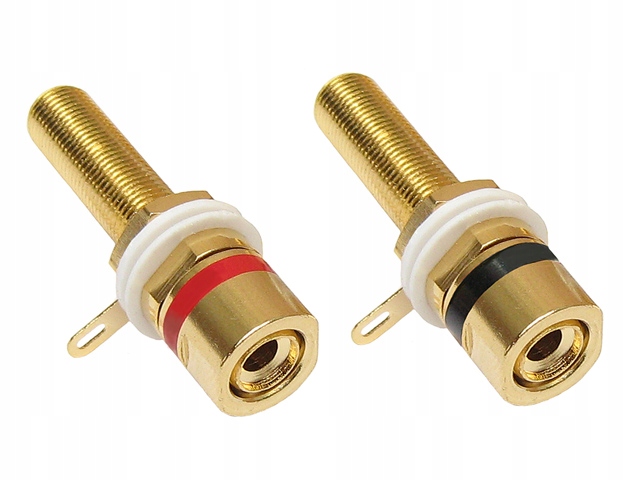 

Gniazdo bananowe panel izolowane Hq Vitalco 2szt