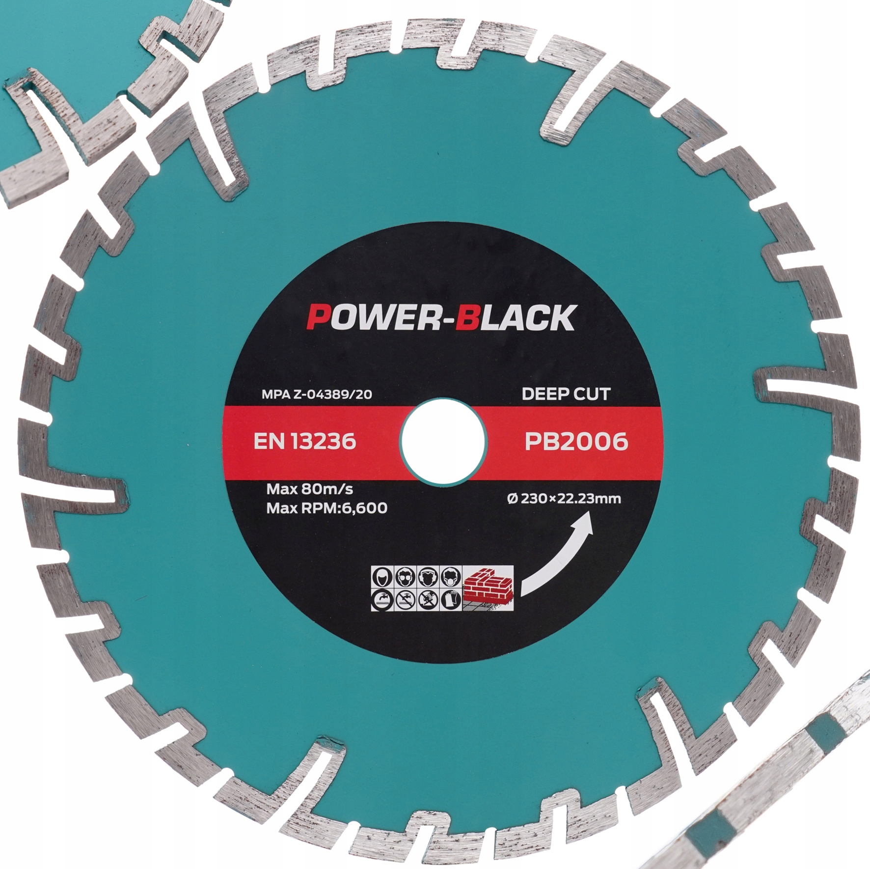 TARCZA DIAMENTOWA 230 X 22,2 GŁĘBOKIE CIĘCIE POWER