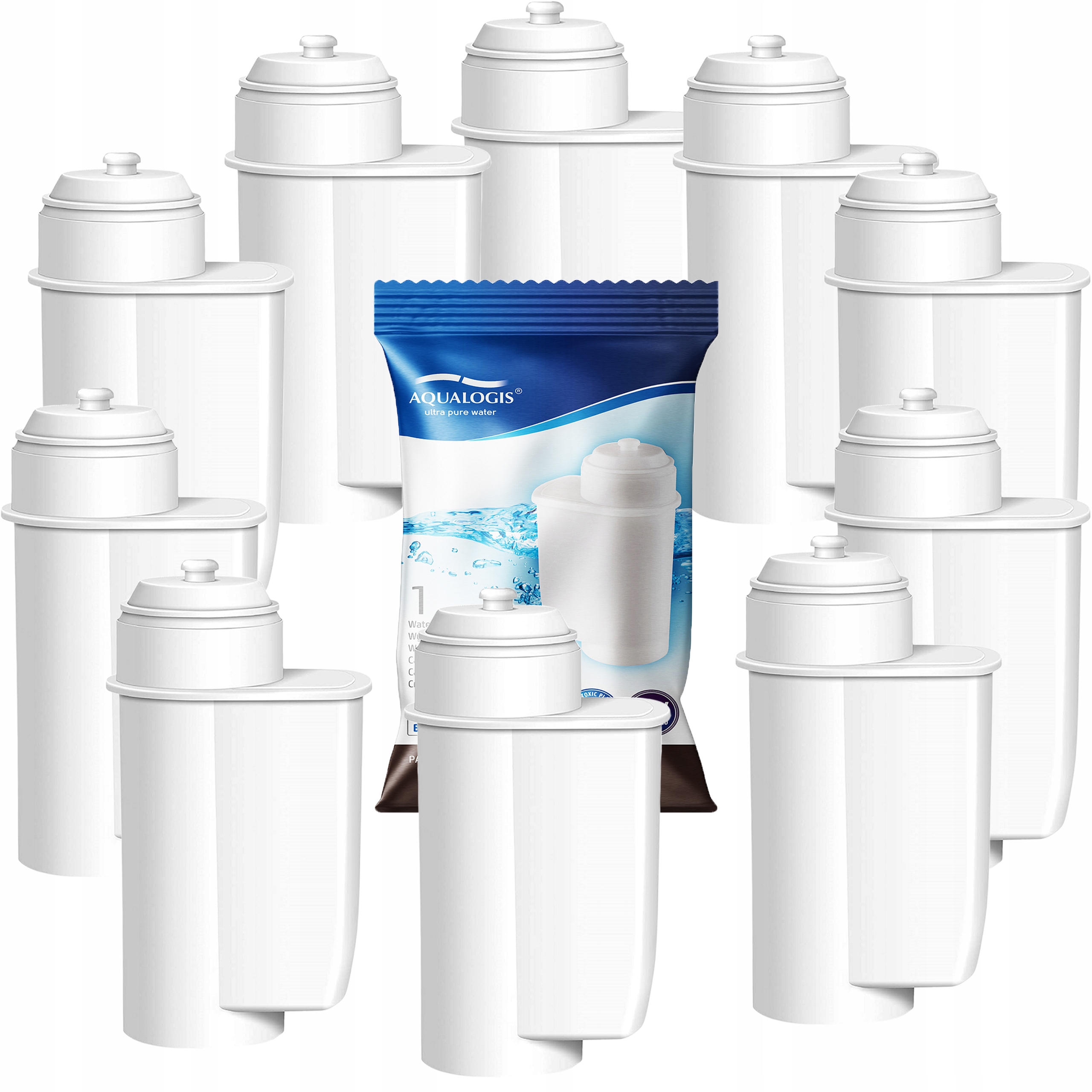 10x Filtr do kávovaru Siemens Bosch Náhradní TZ70003 Brita Intenza