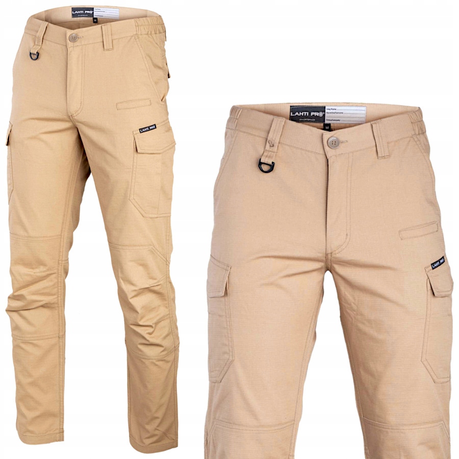 Lahti Pro Spodnie robocze Bojówki beżowe r. L