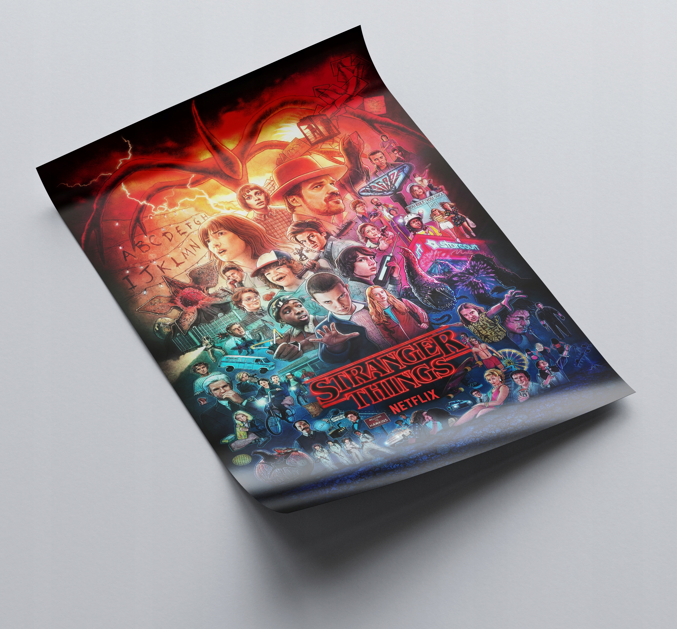 Plakat STRANGER THINGS 100x70 cm #148 Marka inna