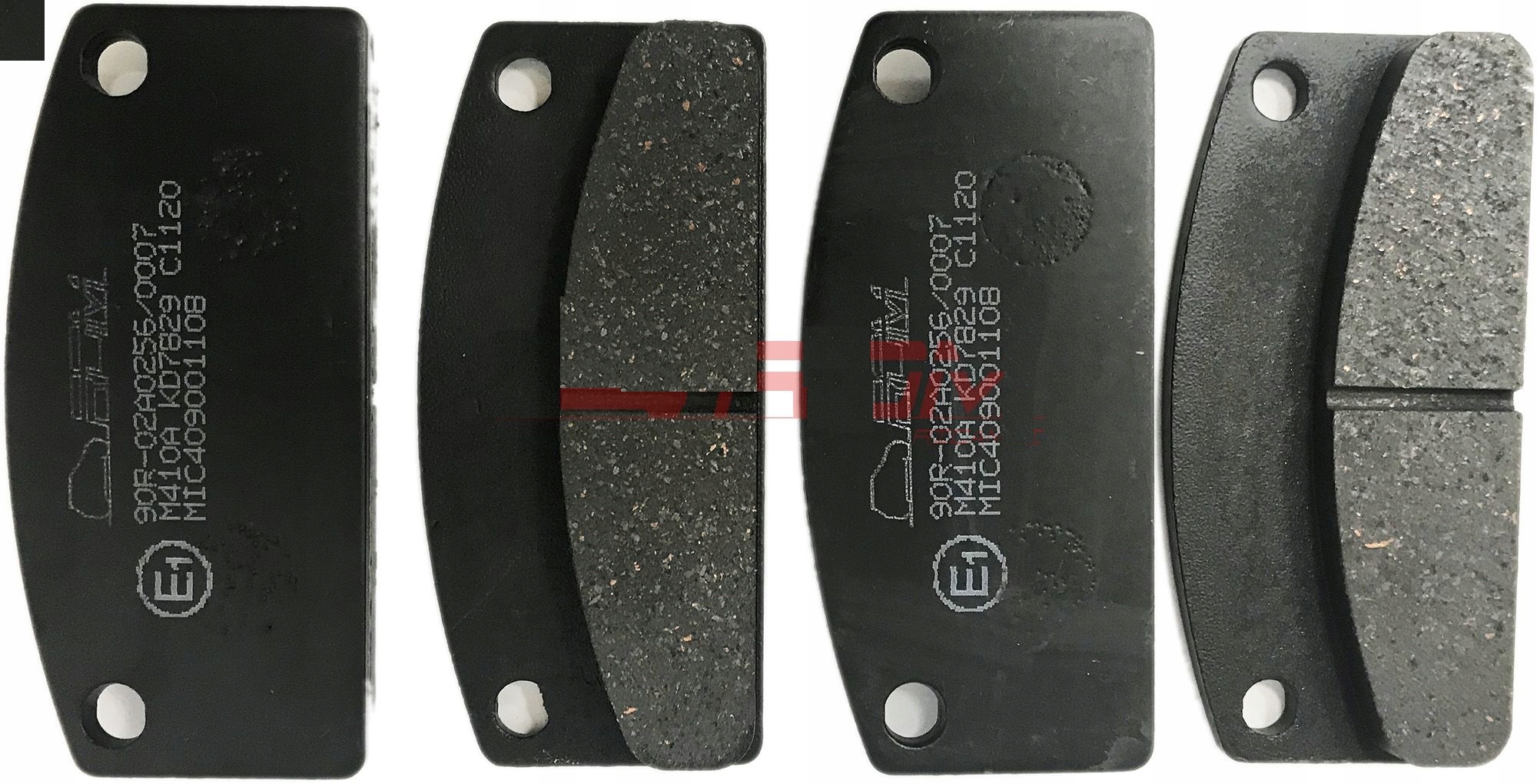 klocki hamulcowe przód przednie Microcar MC1 MC2