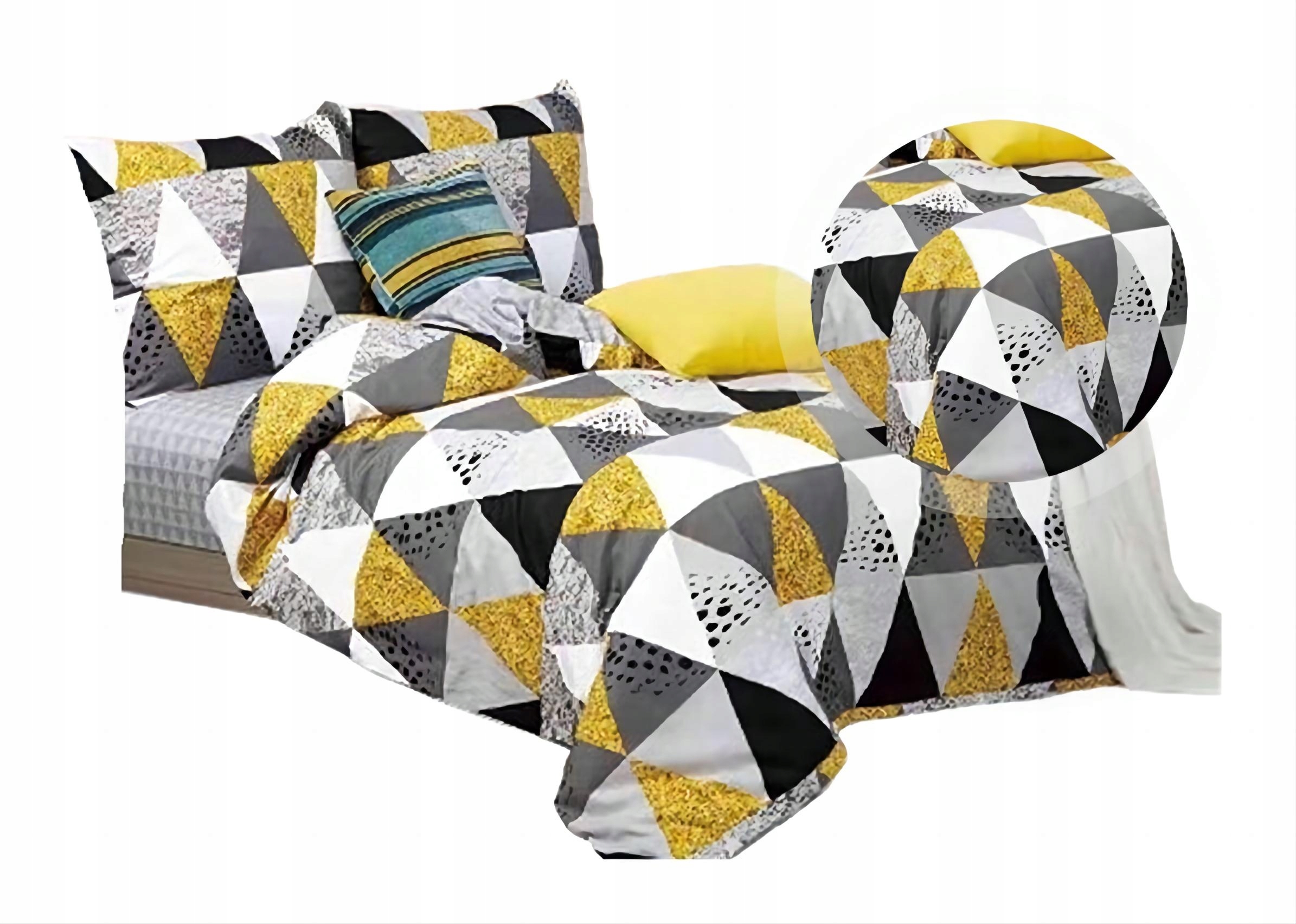 Komplet pościeli Elway kołdra 160 x 200 cm poduszka 70x80cm 3 części