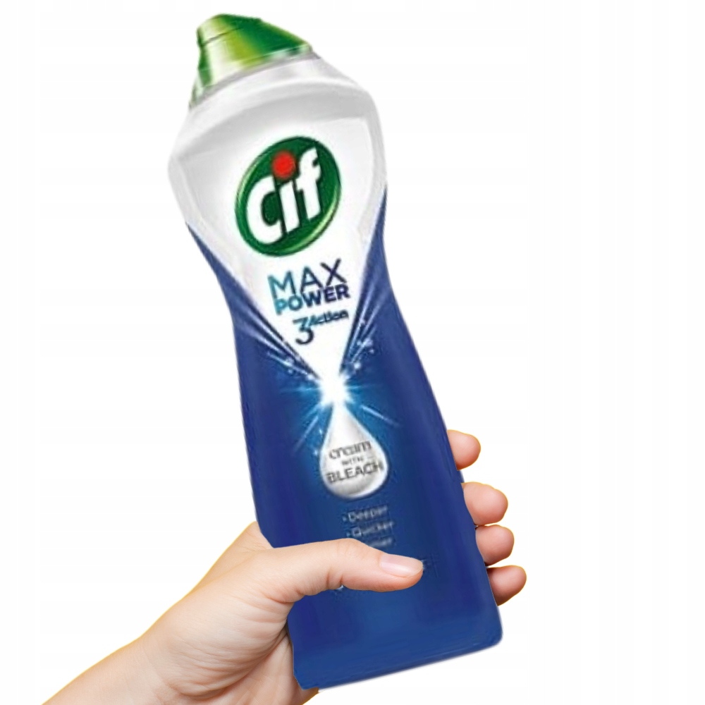 Mleczko Do Czyszczenia Cif z wybielaczem uniwersalny środek 1001g-Zdjęcie-0