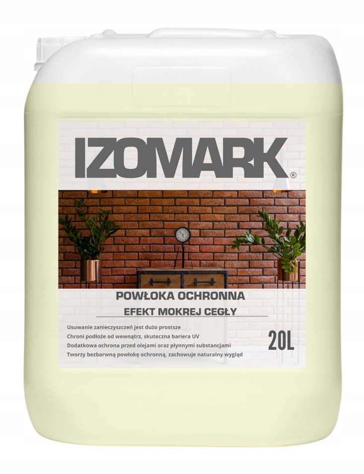 Izomark Impregnace Pro Efekt Mokrých Cihel 20 L