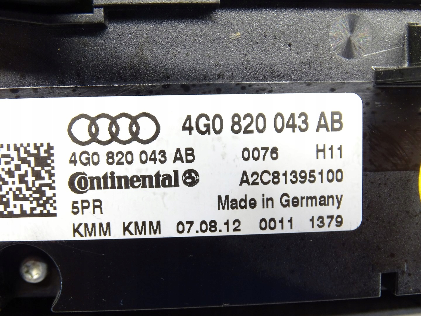 PANEL klími klimatizaci AUDI A6 C7 4G0820043AB