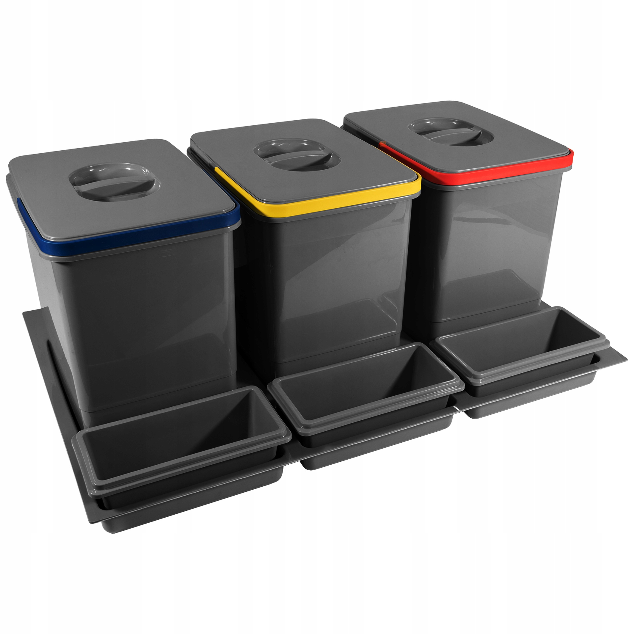 Kosz Sortownik na śmieci 80 3x15L Gtv Multino