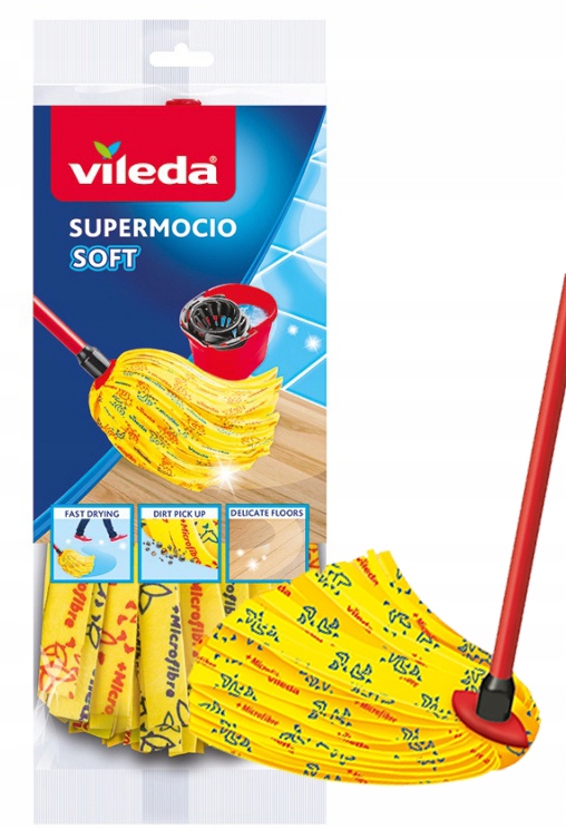 

Wkład Do Mopa Vileda Micorfibre&Clean Paskowy