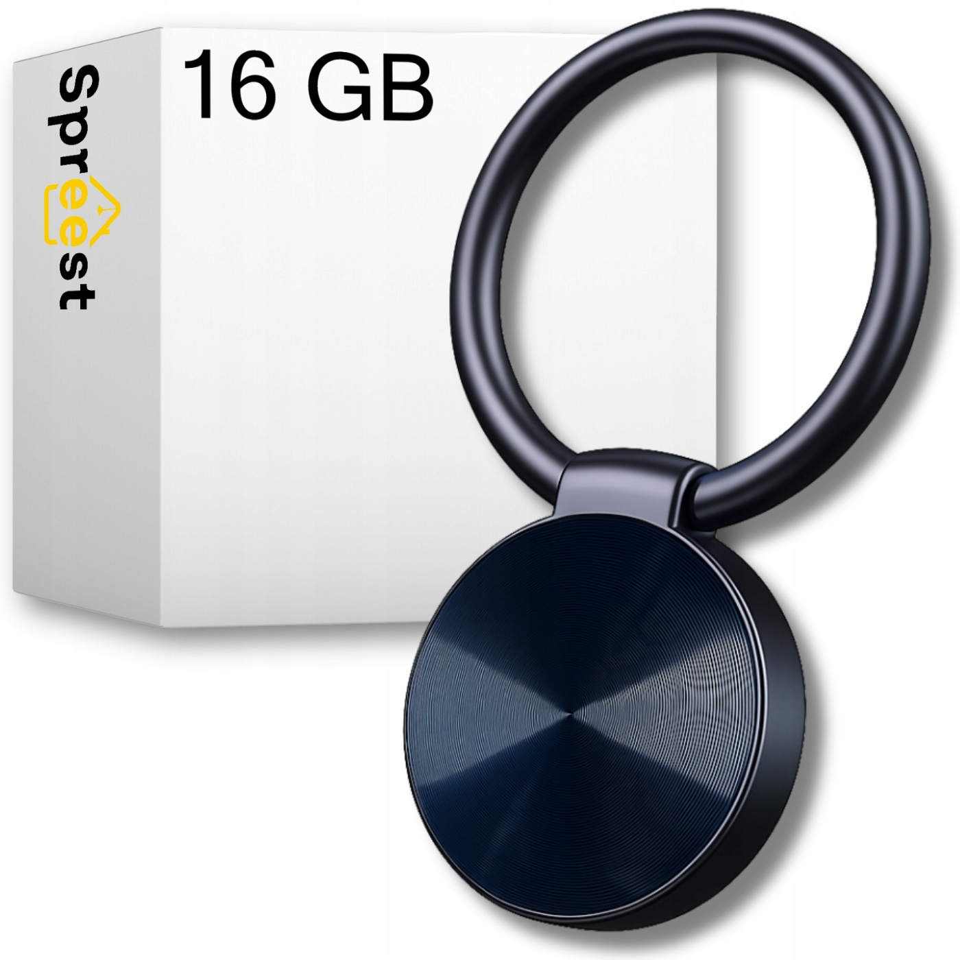 Špionážní Diktafon Mini Digitální Odposlech Malý Flash Disk 16GB Přívěsek Na Klíče Skrytá