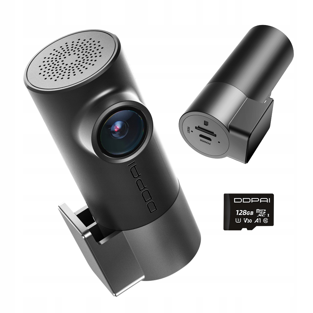 Automobilová Kamera Ddpai Videorekordér Mini Pro 4K NightVIS WIFI6 +128GB