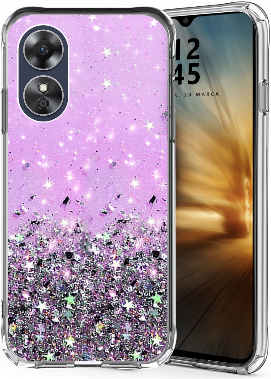 

Case Etui Brokat Do Oppo A17 Szkło