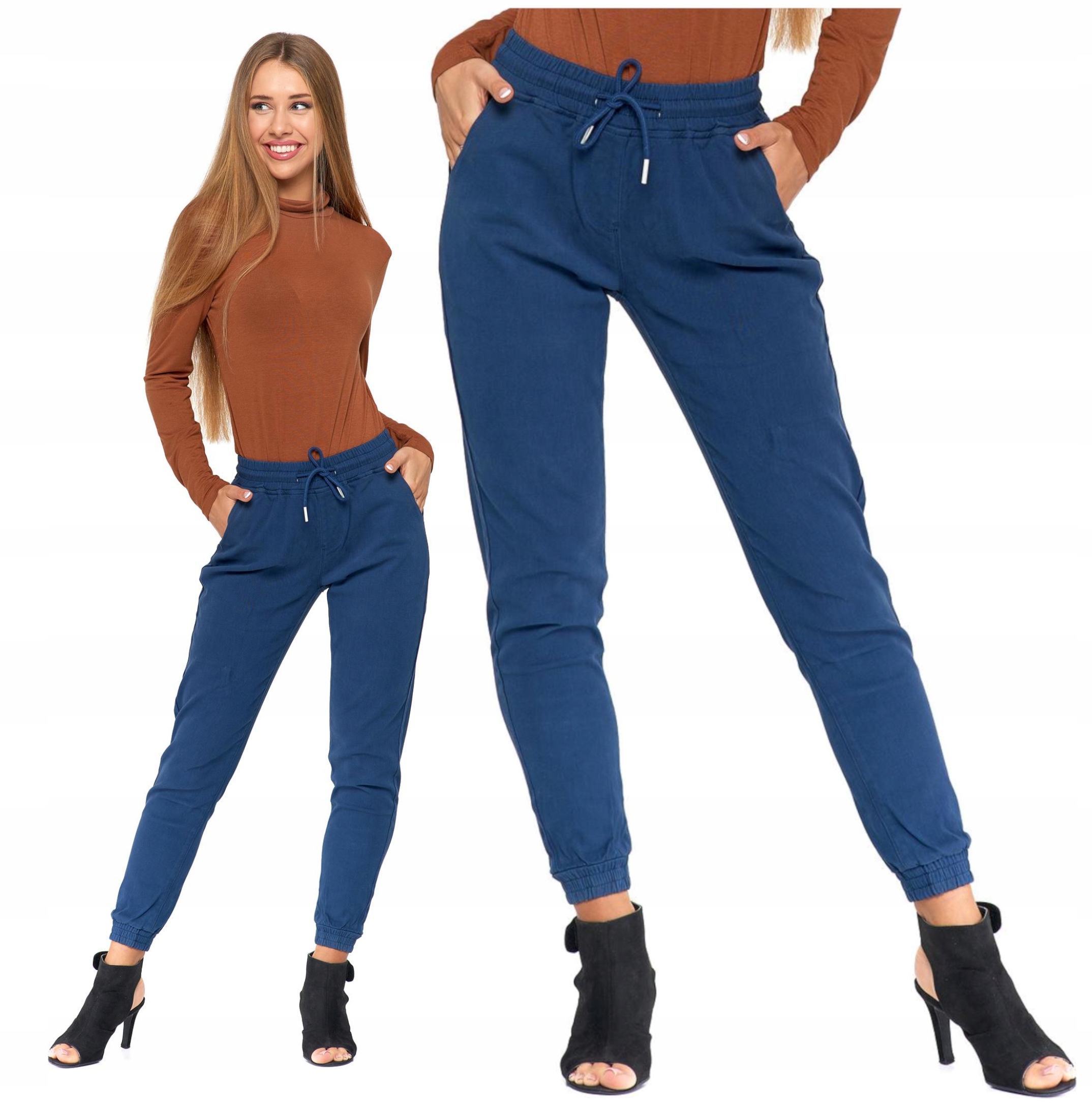 Dámské kalhoty Joggery se zavazováním Moraj L