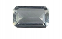 Topaz Bílý Osmiúhelník 8X6 mm