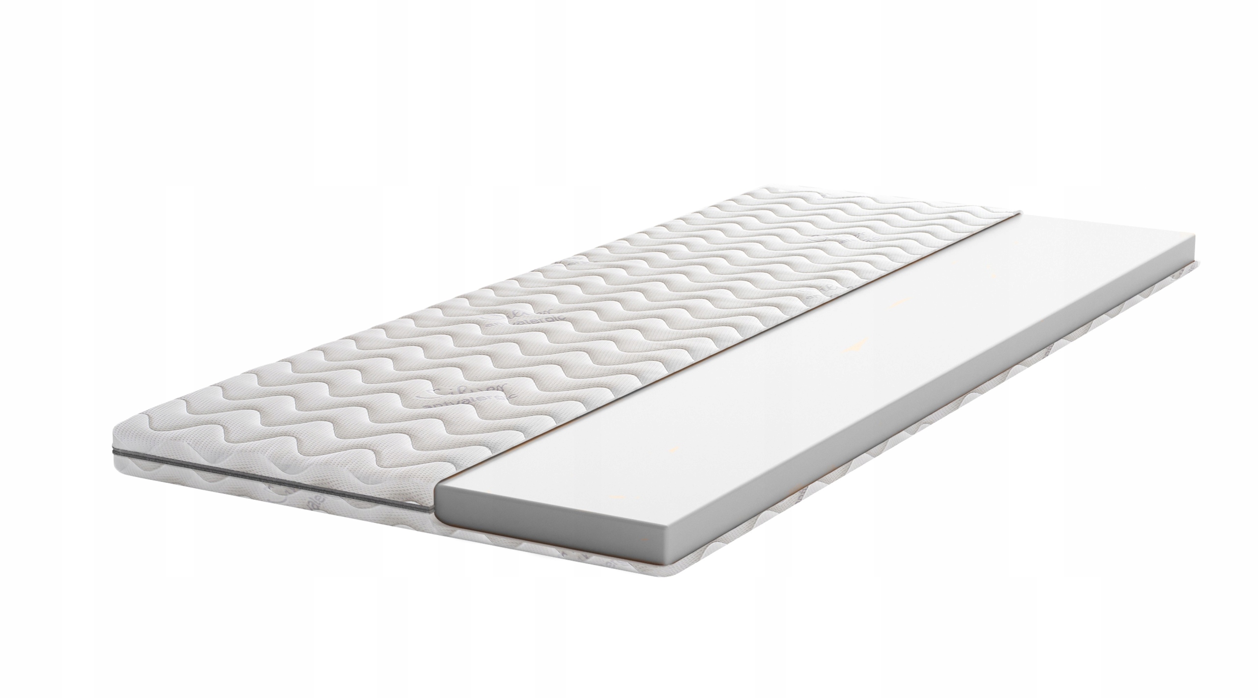 Nakładka materac PUR 120x200 5 cm Twarda topper