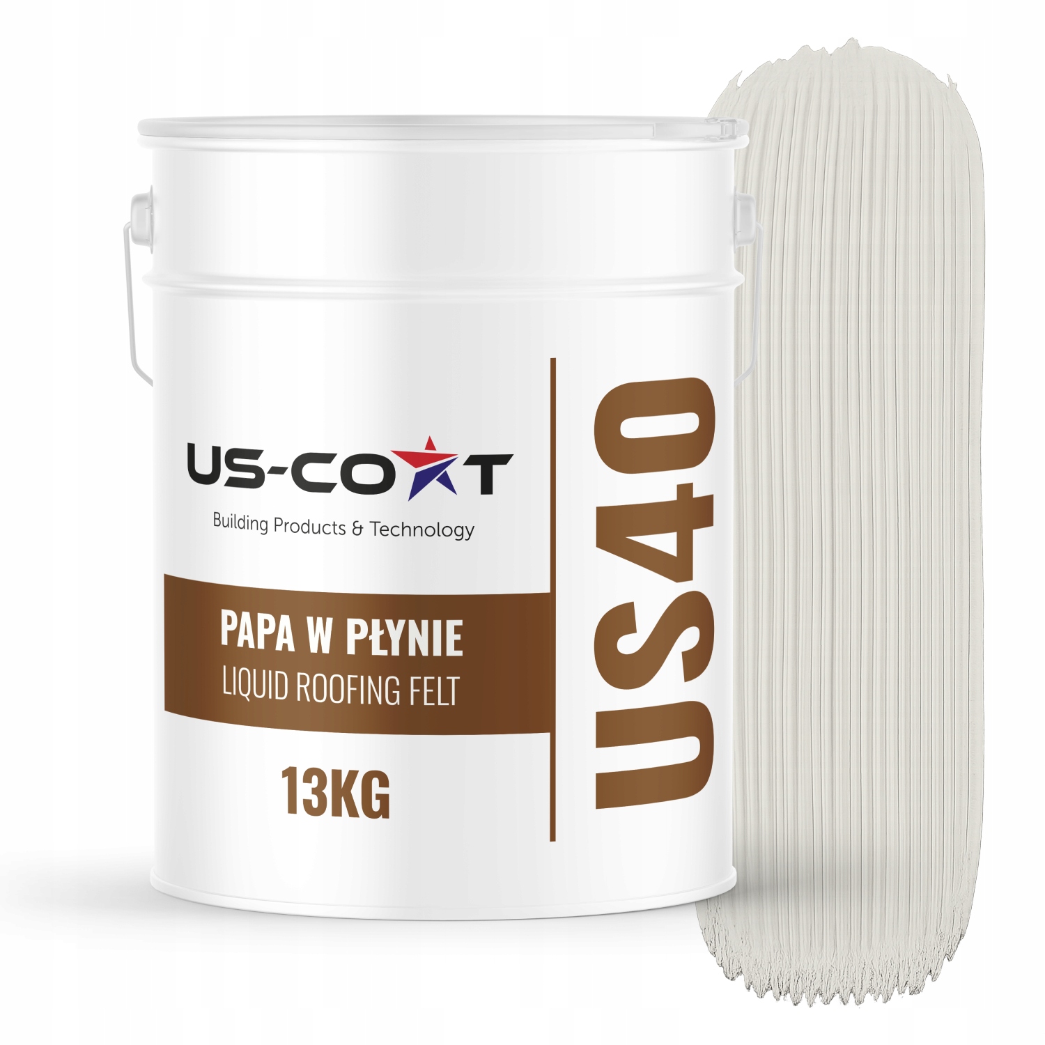 Tekutá Papa 13 Kg, Mrazuvzdorná, Vodotesná, Biela, Cestná