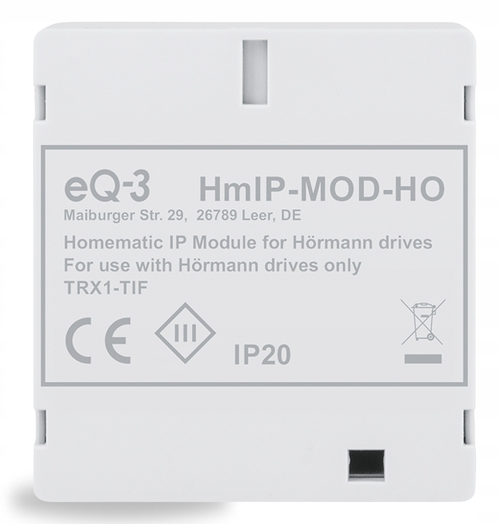HmIP-MOD-HO Kontrolér garážových brán pre pohony Hörmann