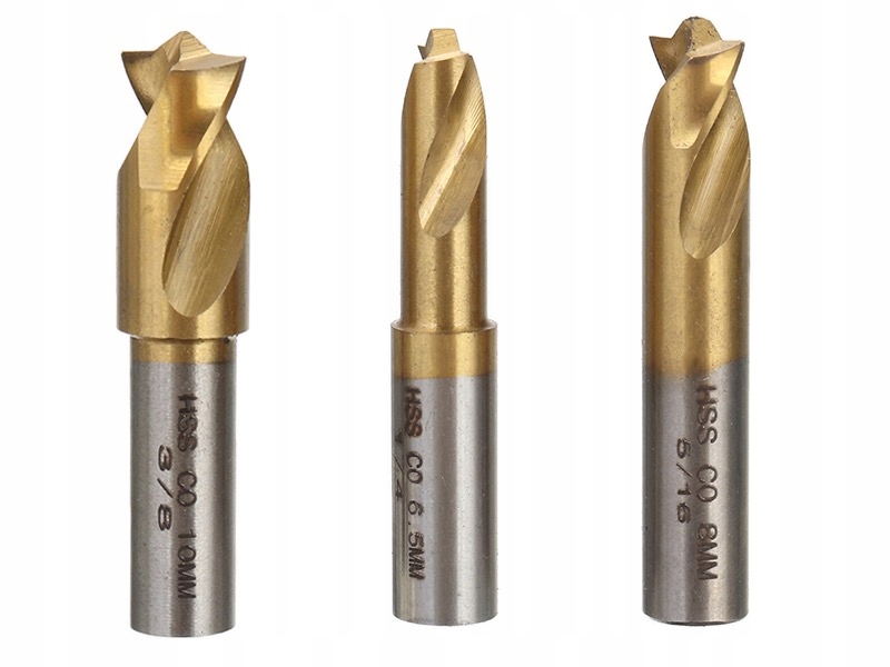 WIERTŁA KORONOWE DO ZGRZEWÓW I SPAWÓW 6.5; 8; 10mm Kod producenta FT0103