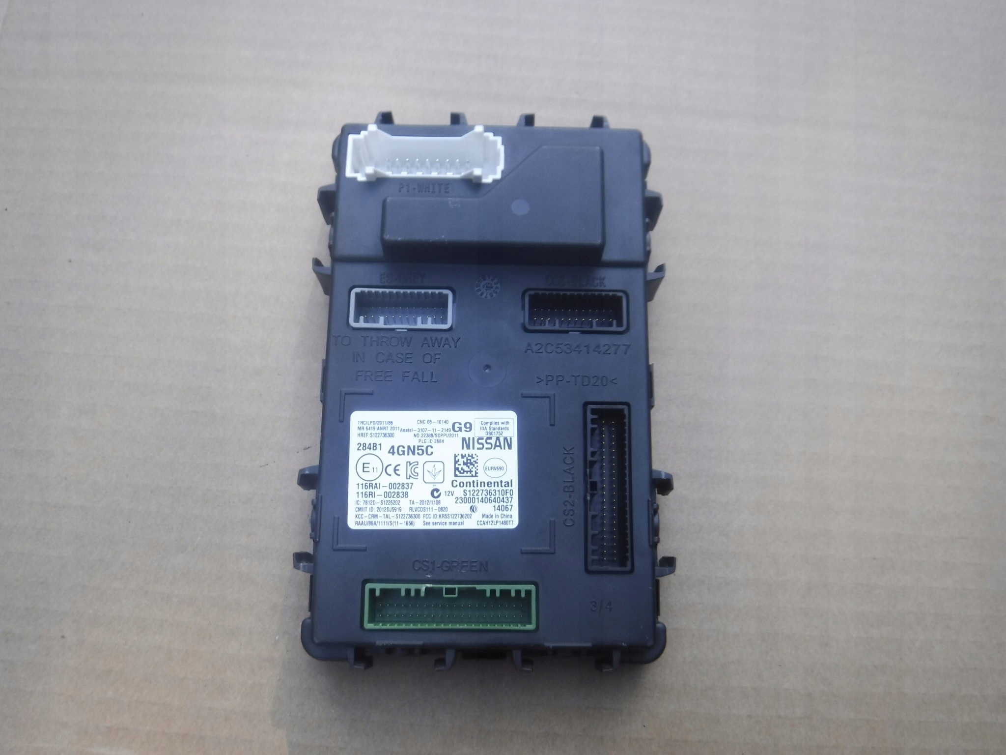 MODUŁ SKRZYNKA BSI INFINITI Q50 2.2 CDI 2013 -