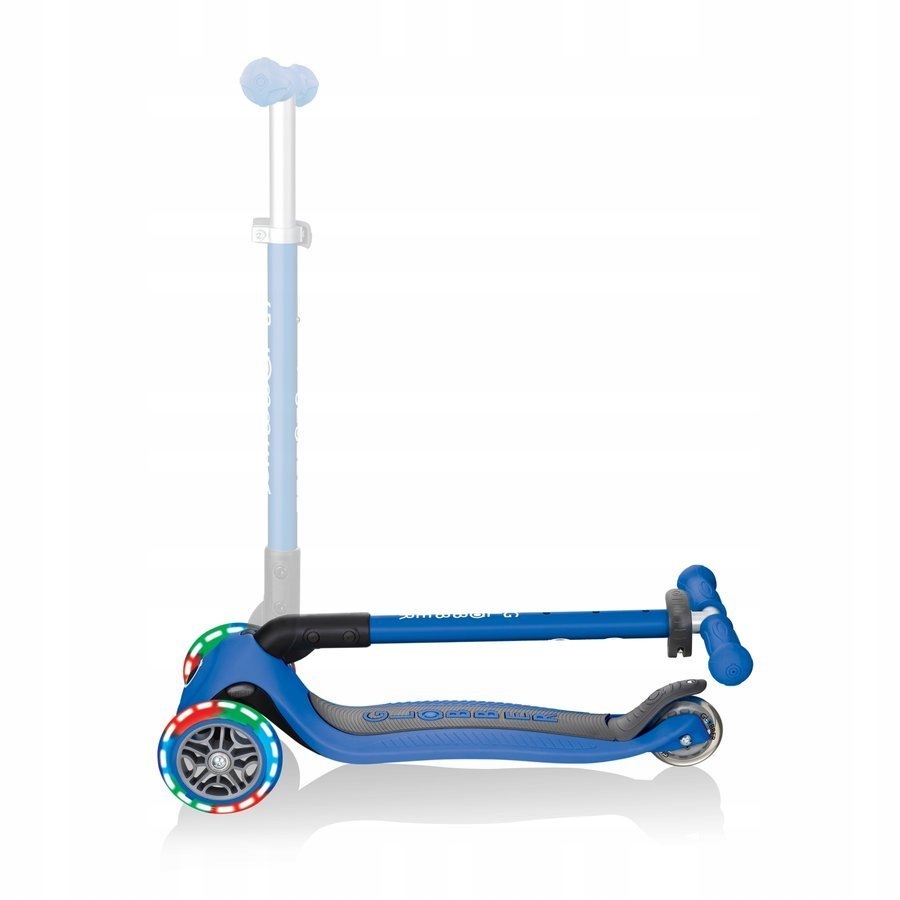 Hulajnoga 3-kołowa Globber Primo Foldable Blue Kolor Niebieski