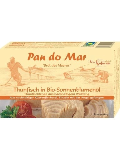 Levně 3x Pan Do Mar Tuňák v Bio slunečnicovém oleji 120 g