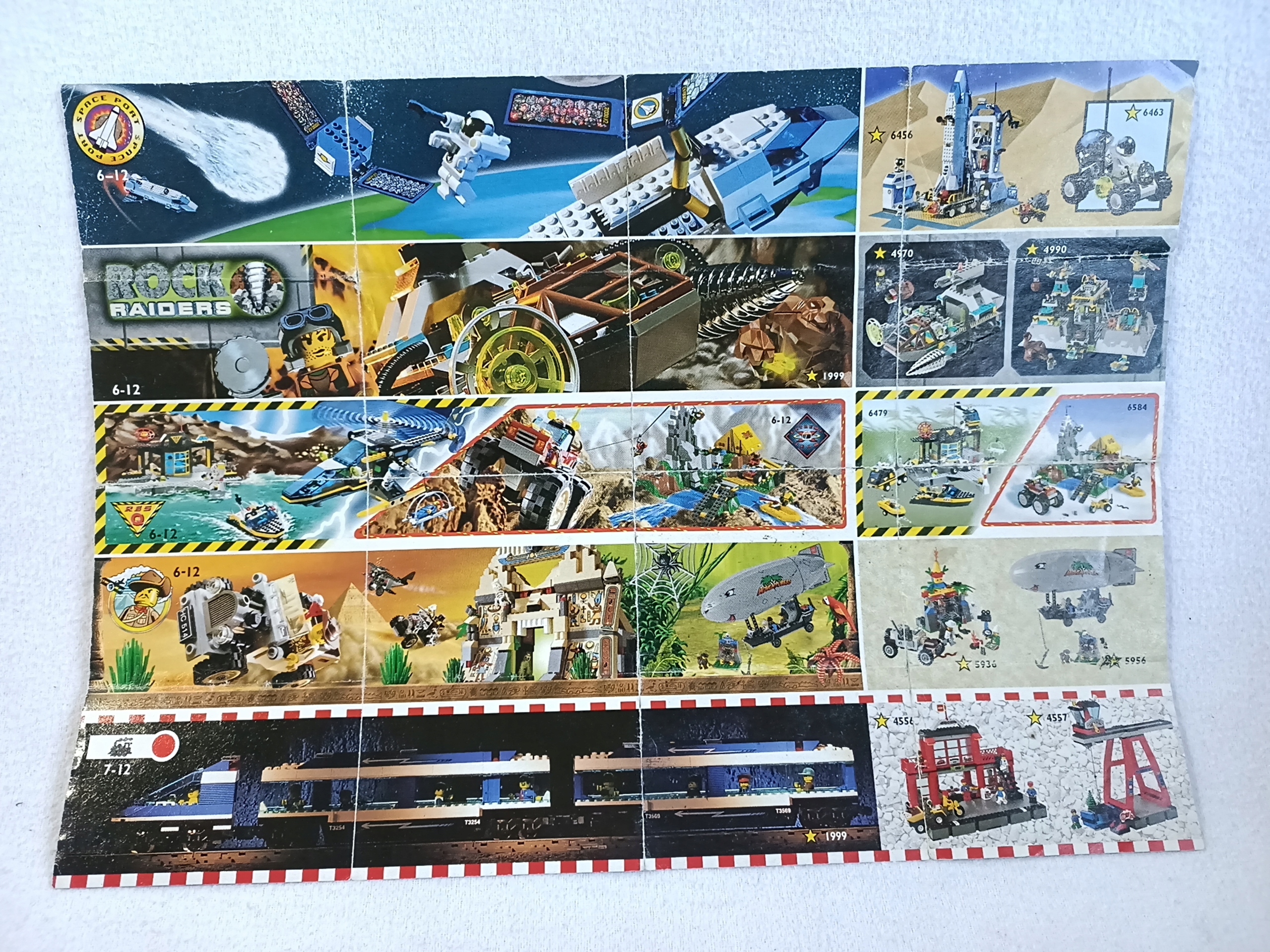 LEGO Ulotka Mini Katalog 1999 r. 4124524-IN Marka LEGO