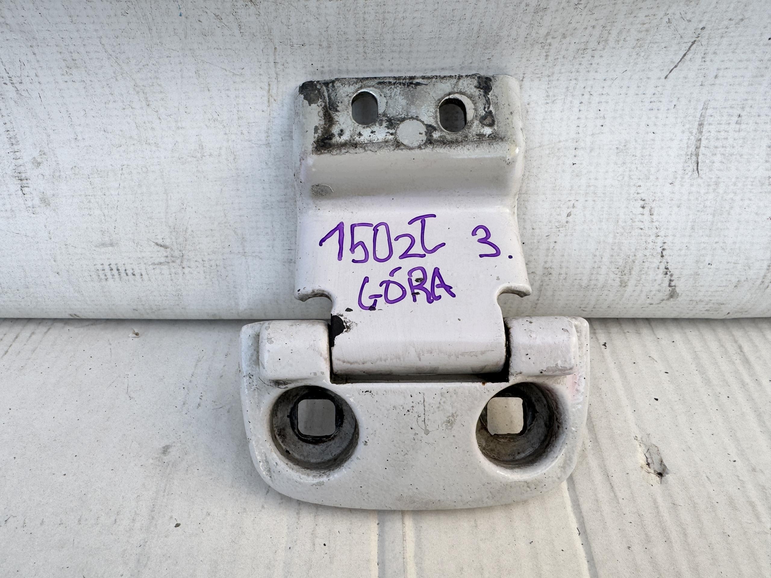 DUCATO BOXER JUMPER 06- hinge upper door rear white A048903 B986