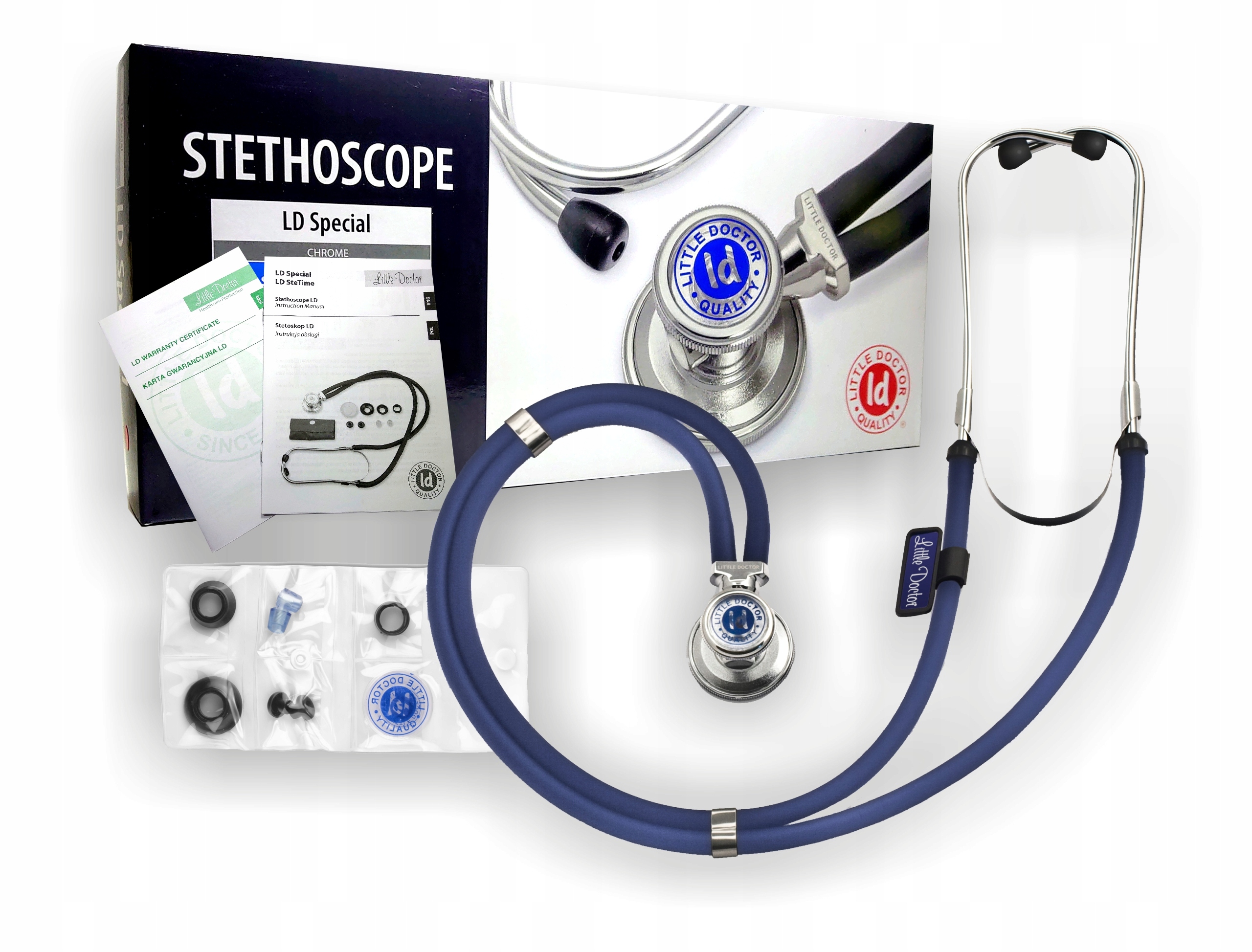 STETOSKOP RAPPAPORT DWUGŁOWICOWY LEKARSKI SPECIAL Wyrób medyczny tak