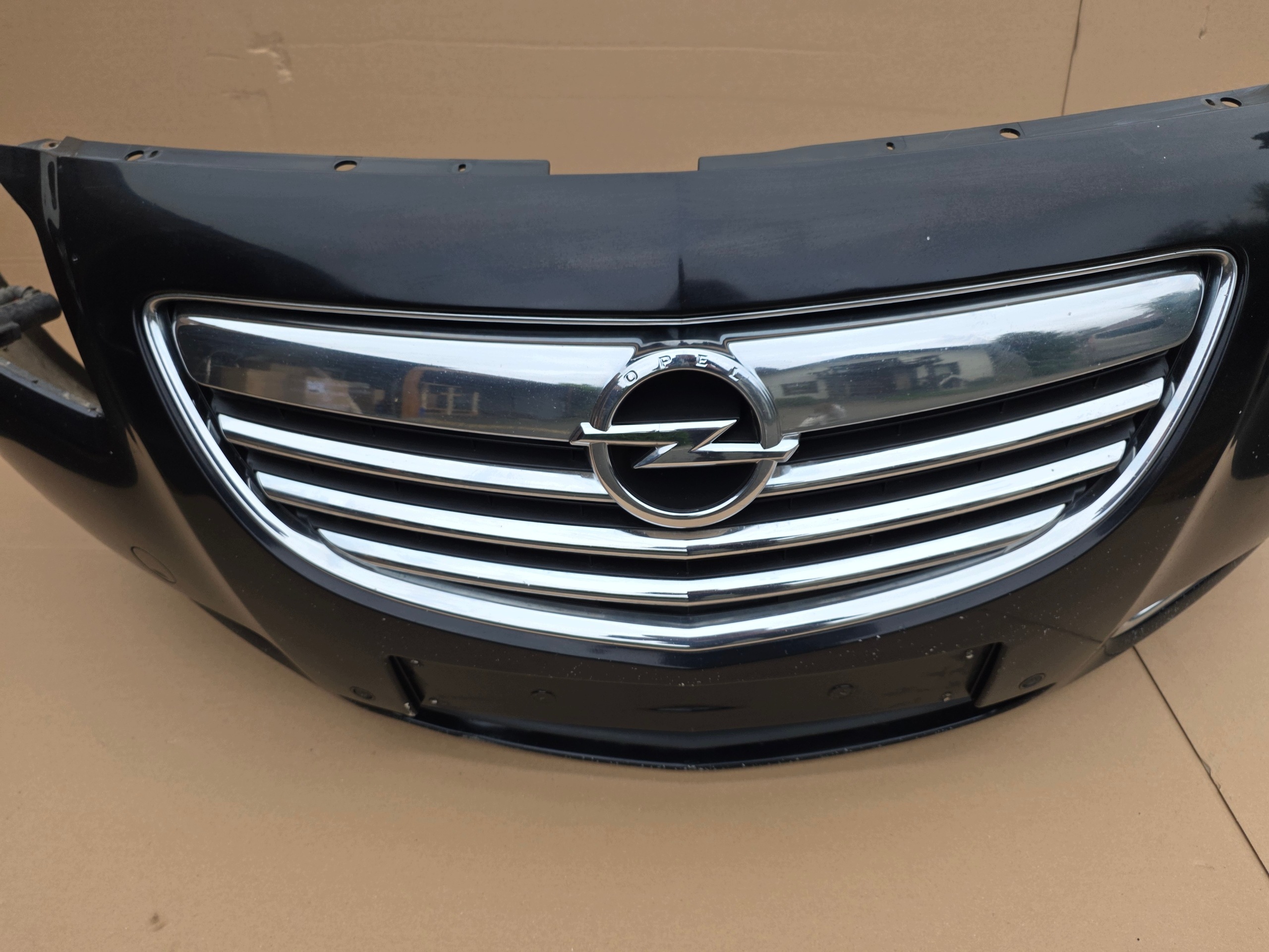 OPEL INSIGNIA A bumper front 4 PDC washers xenon washers complete