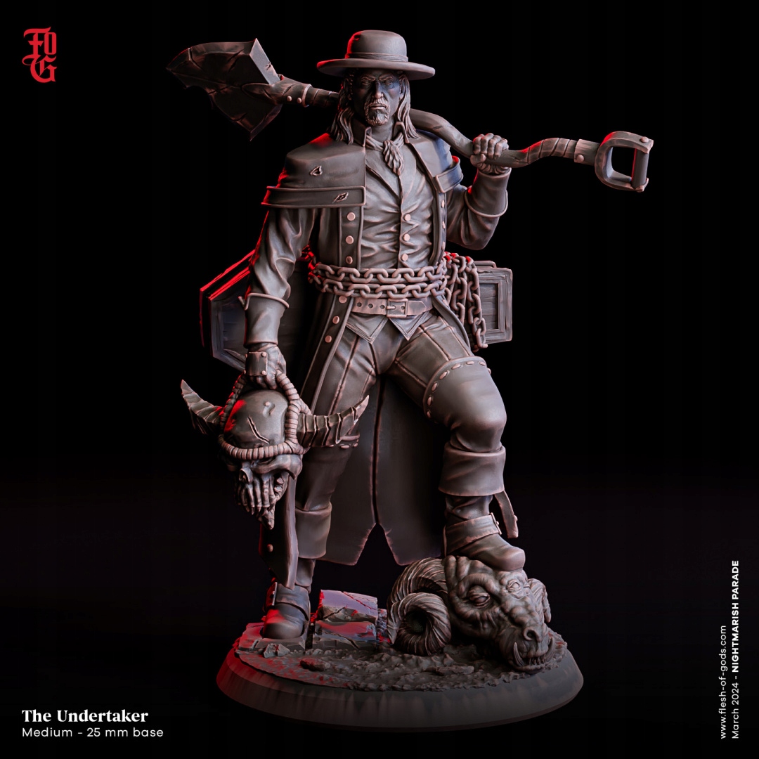 The Undertaker Figurka RPG DnD Pathfinder