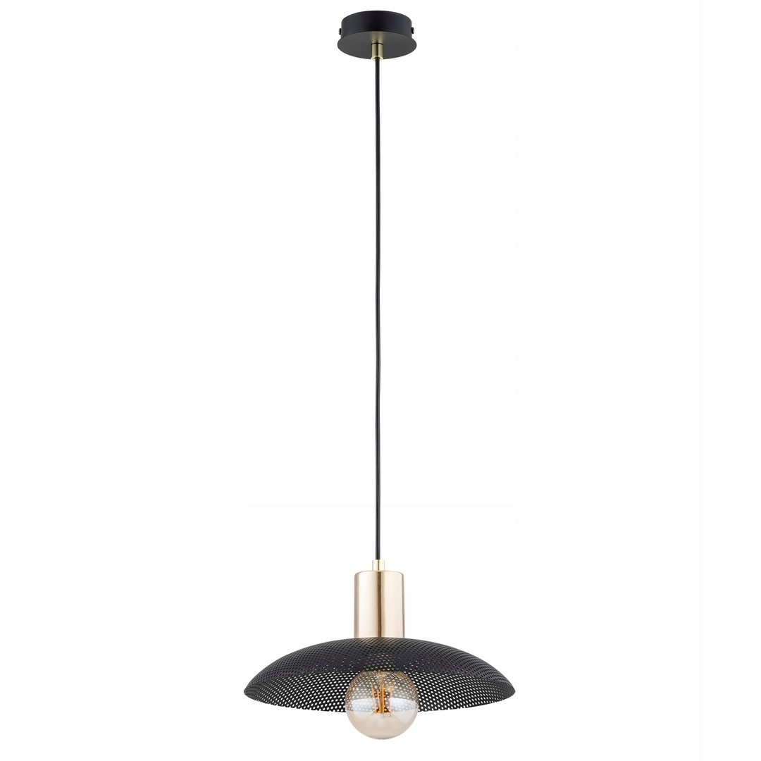 Emibig Spirit 1 Black Závěsná lampa s převisem Ocel, práškově lakovaná, černá