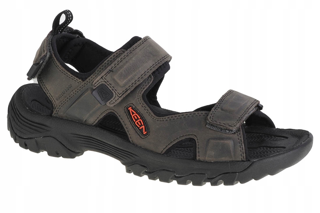 Keen Targhe III Open Toe Sandal [42] Pánské sandály Nubuk šedé