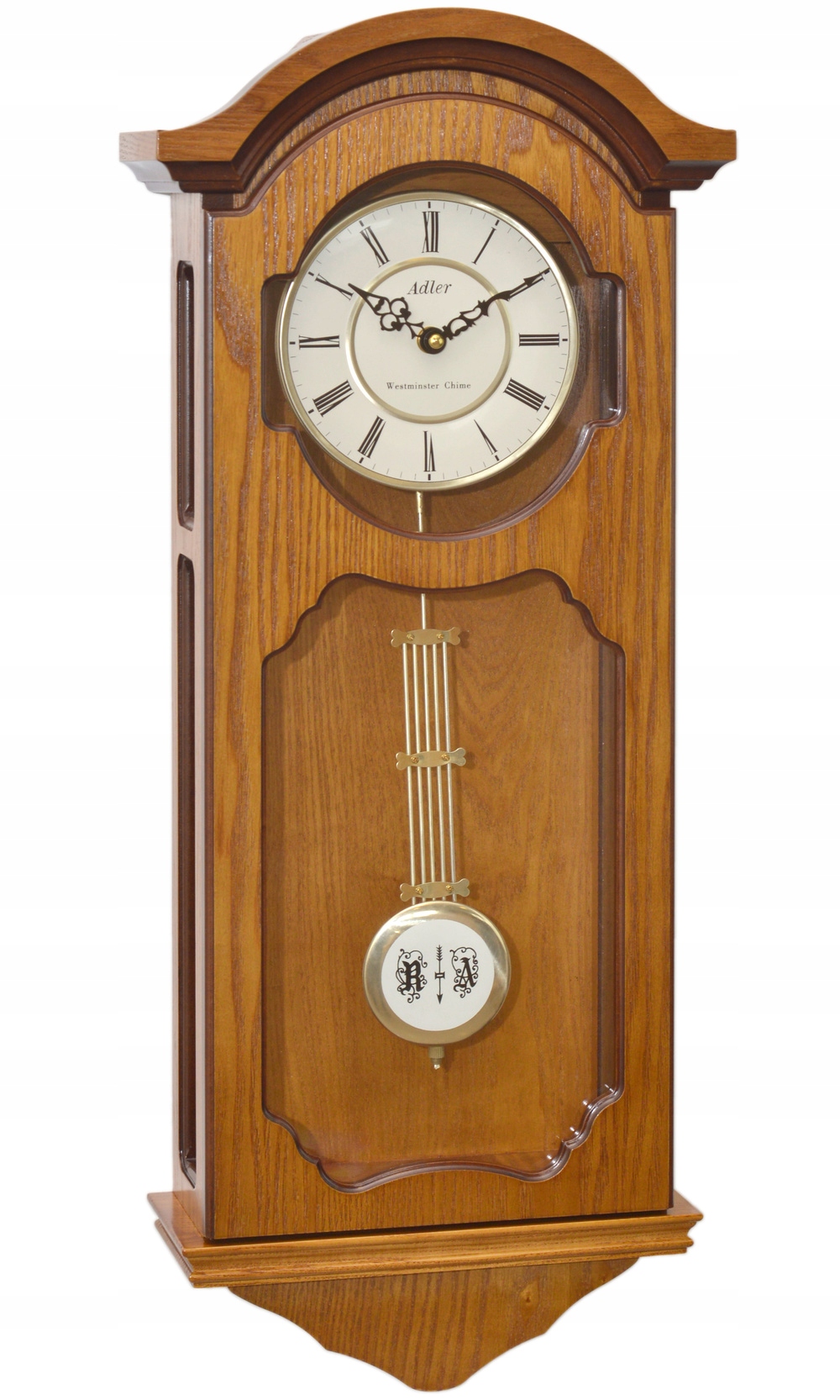 Zegar z Wahadłem Adler Melodie/kurant 27x68 cm