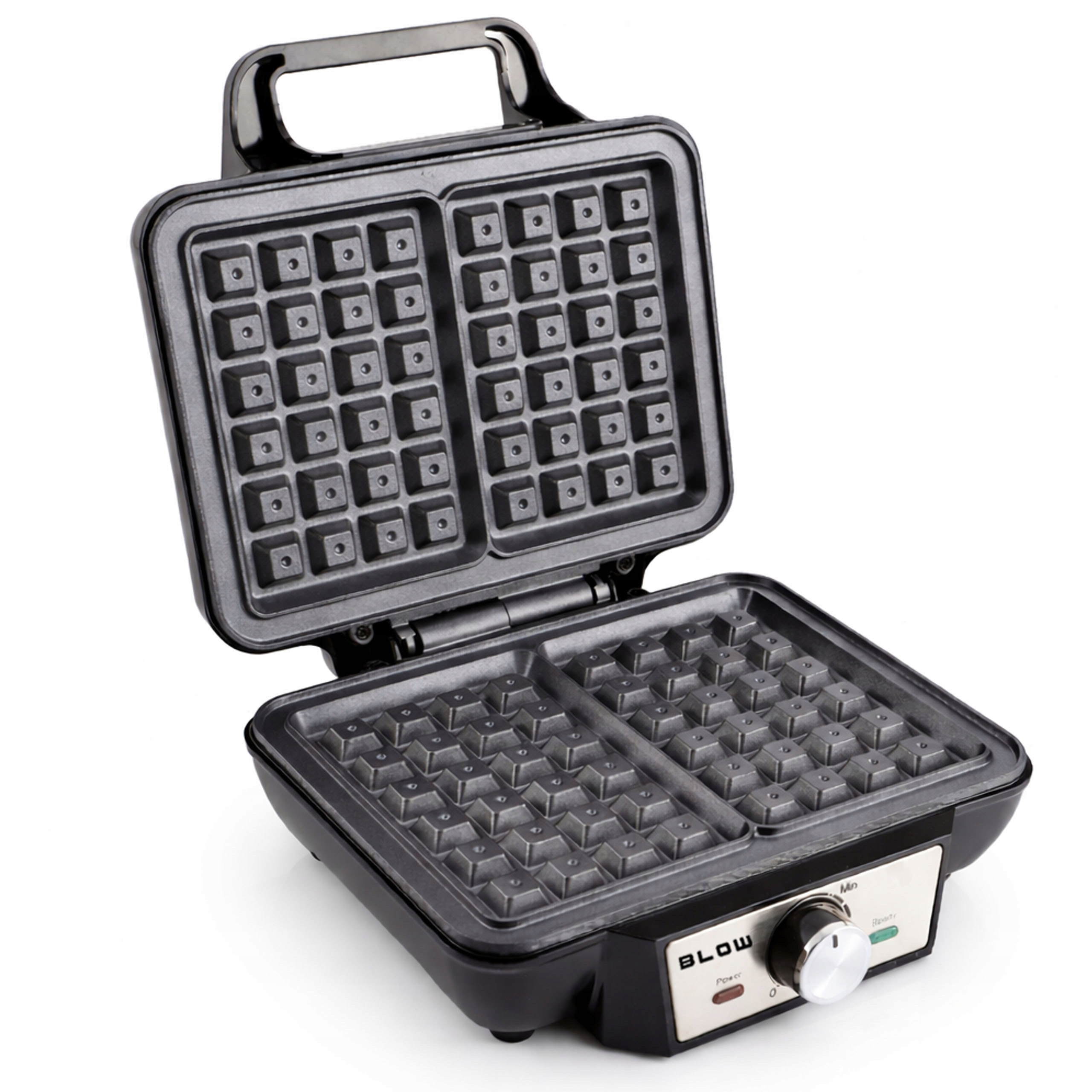 Gofrownica Na 2 Duże Chrupiące Gofry Regulacja Temperatury XXL Mocna 2200W