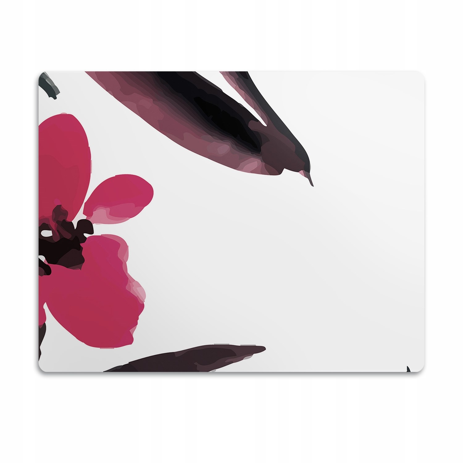 Levně Pro psa podložka pod misku Květina růžová 60x40 cm