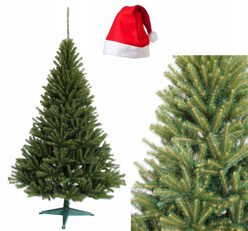 CHOINKA SZTUCZNA ŚWIERK SKANDYNAWSKI ZIELONA 220cm