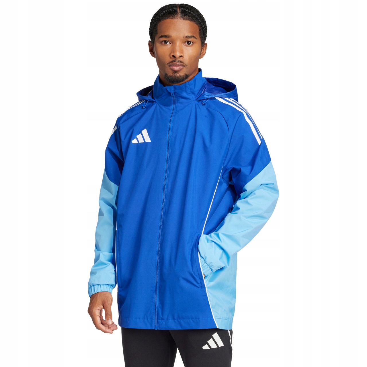 Pánská bunda adidas Tiro 25 Competition All-Weather modrá Velikost L