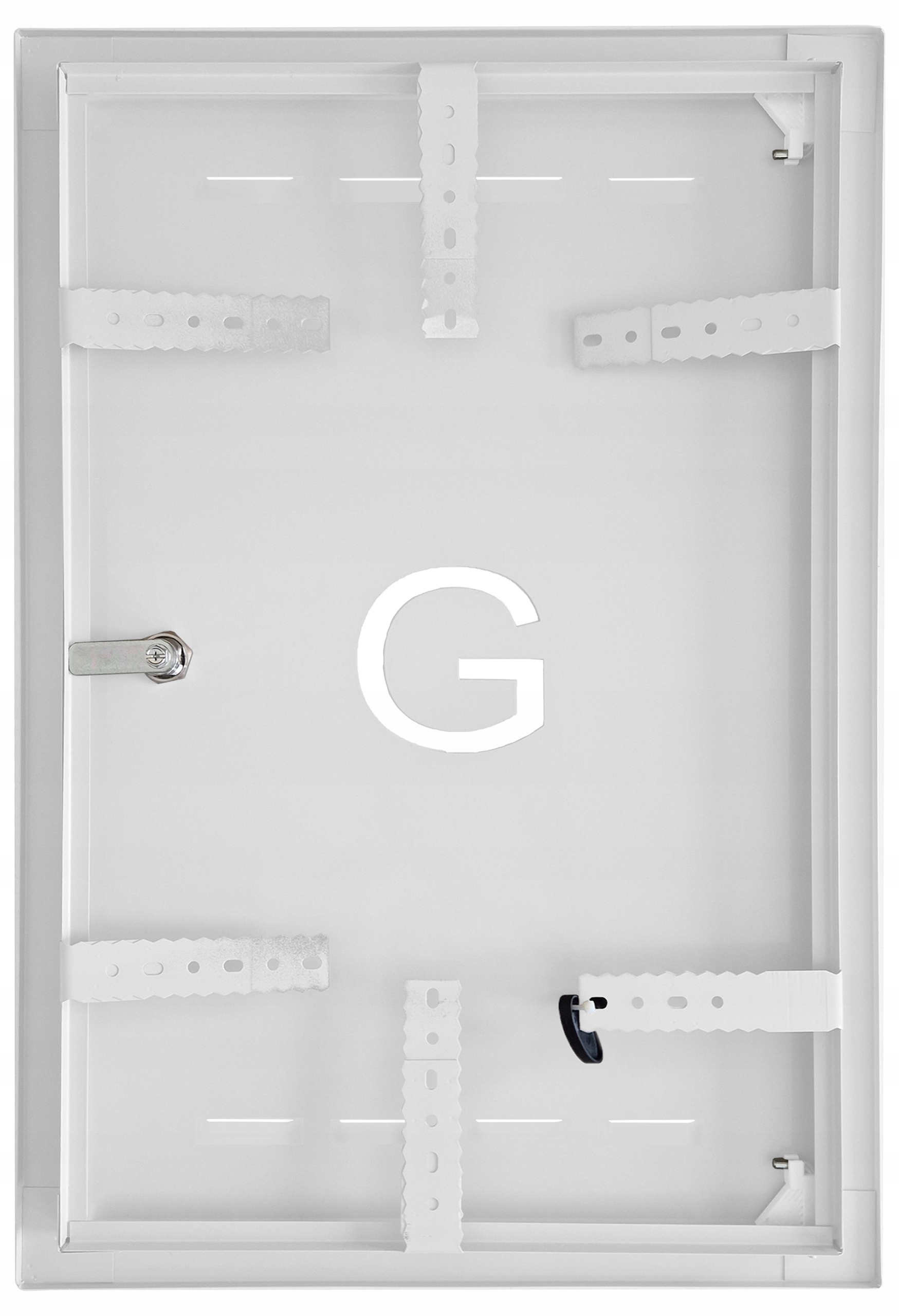 DRZWICZKI GAZOWE BIAŁE 60x50 OSŁONA NA GAZOMIERZ Kod producenta DGWL/60x50/B