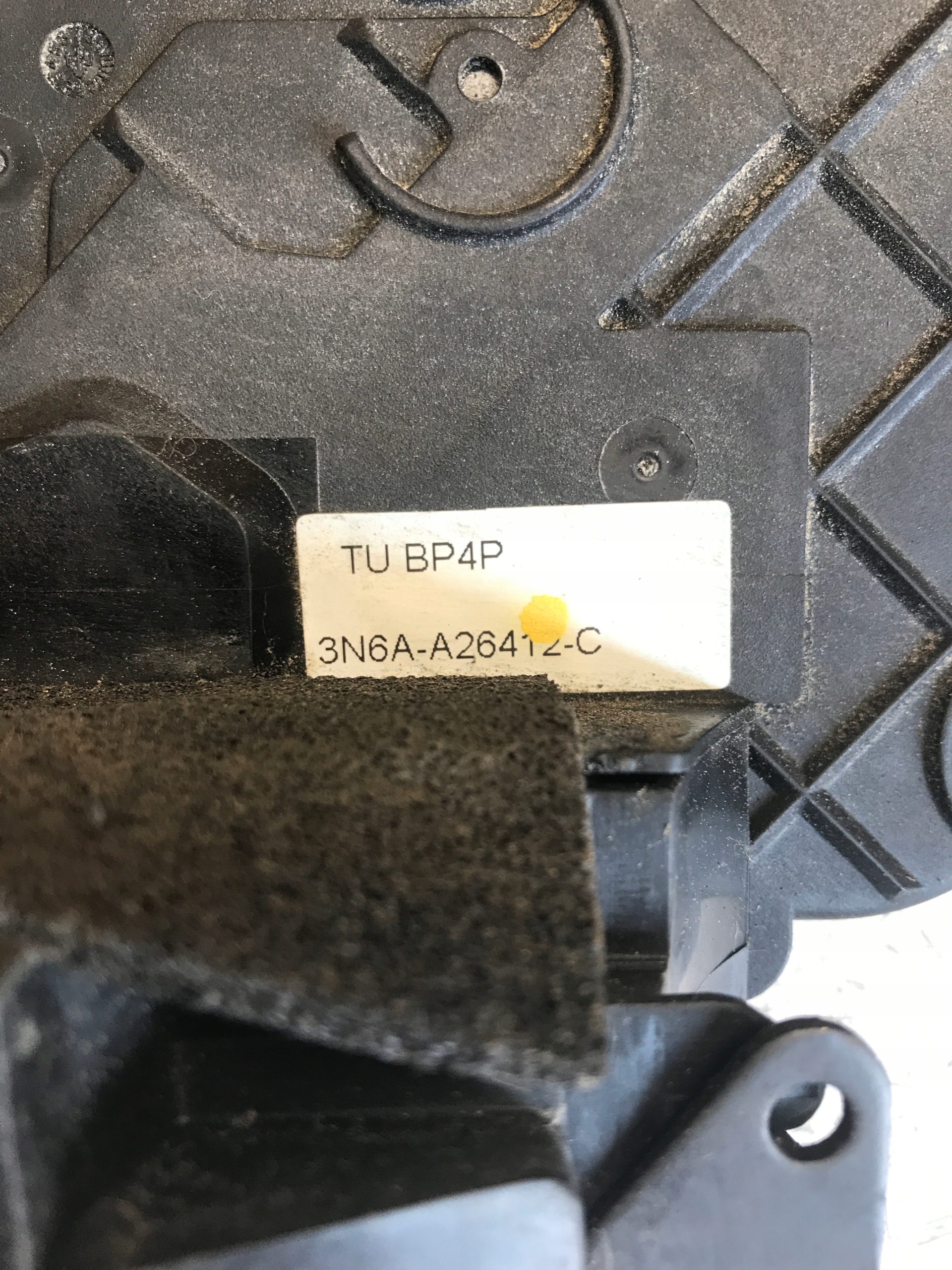lock door right rear part MAZDA 3 BK 3N6A-A26412-C