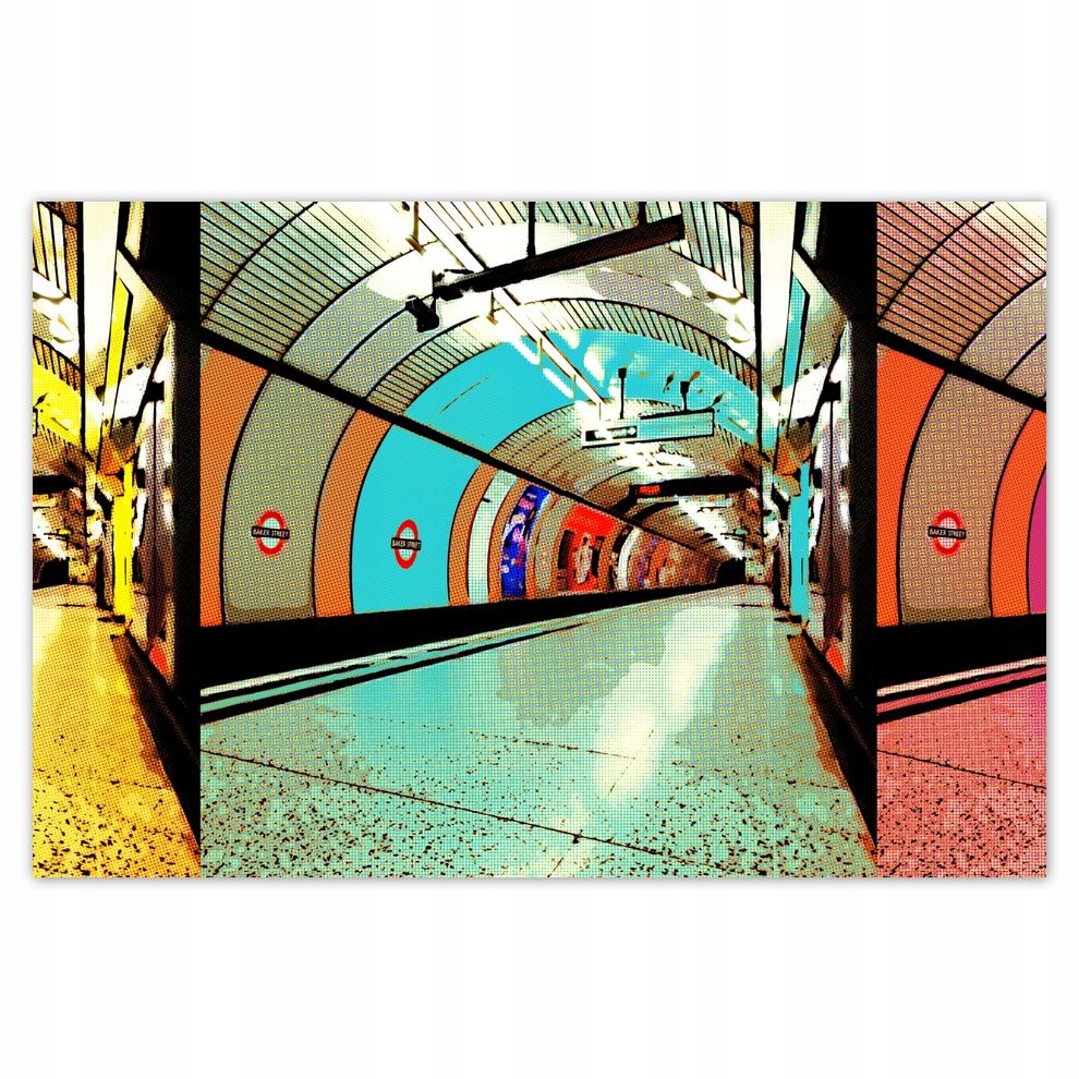 

Plakat 93x62 London Podziemie