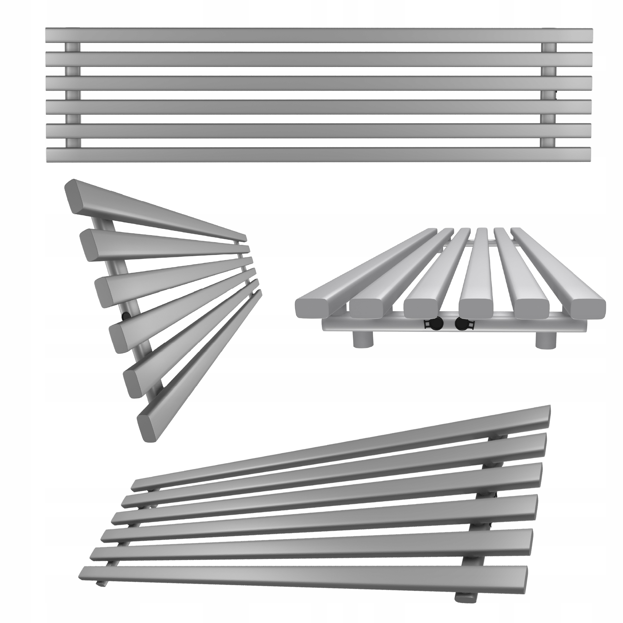 Horizontální ohřívač HORYZONT6 45x120 antracit