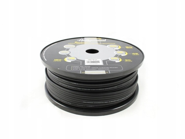 

Hollywood Pro SC-12 - kabel głośnikowy Ofc 2x3.5mm