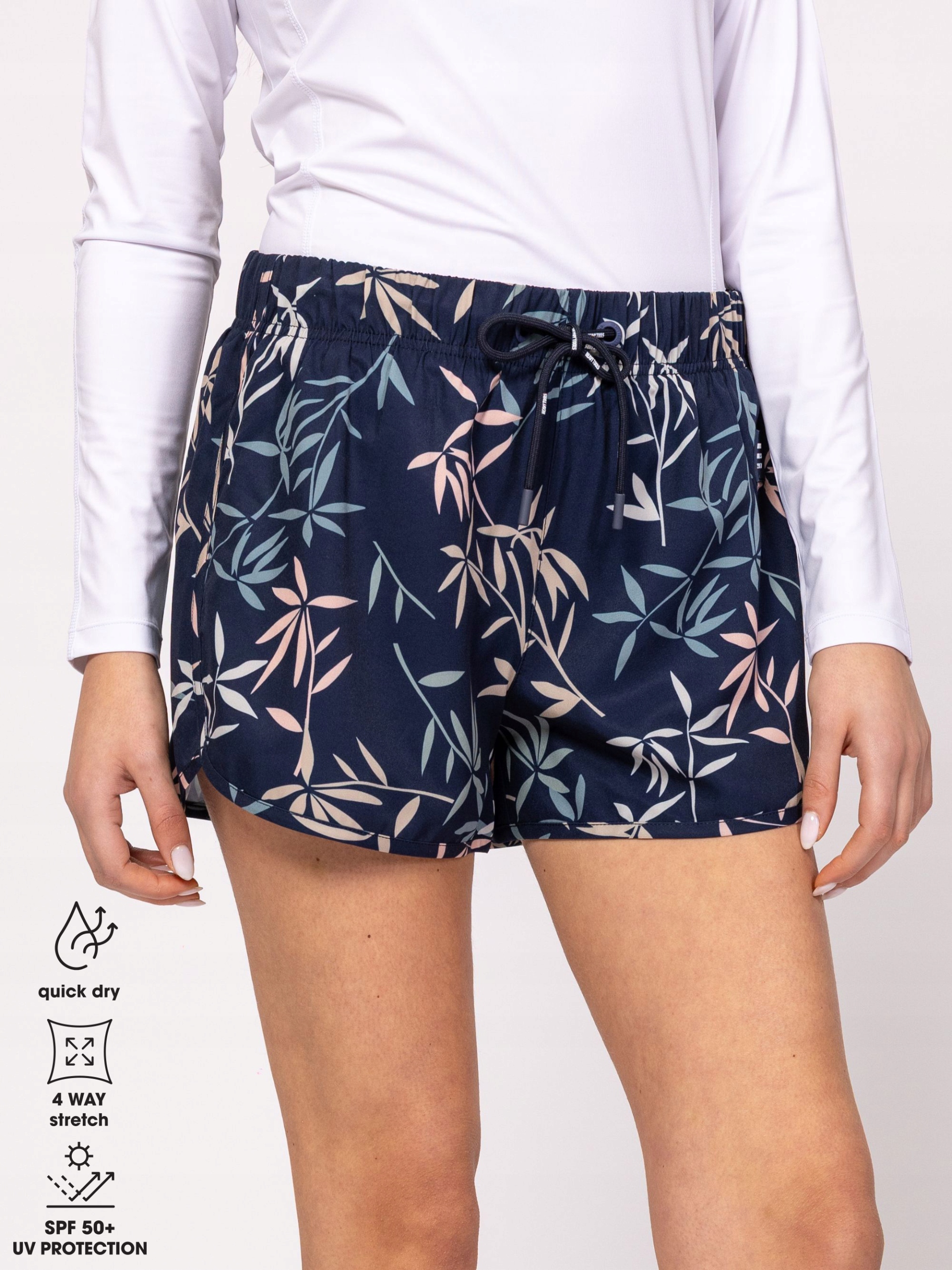 Heavy Tools Pohodlné Krátké Kraťasy Dámské Uv Šortky Jana Tmavě Modré Vel. Xs